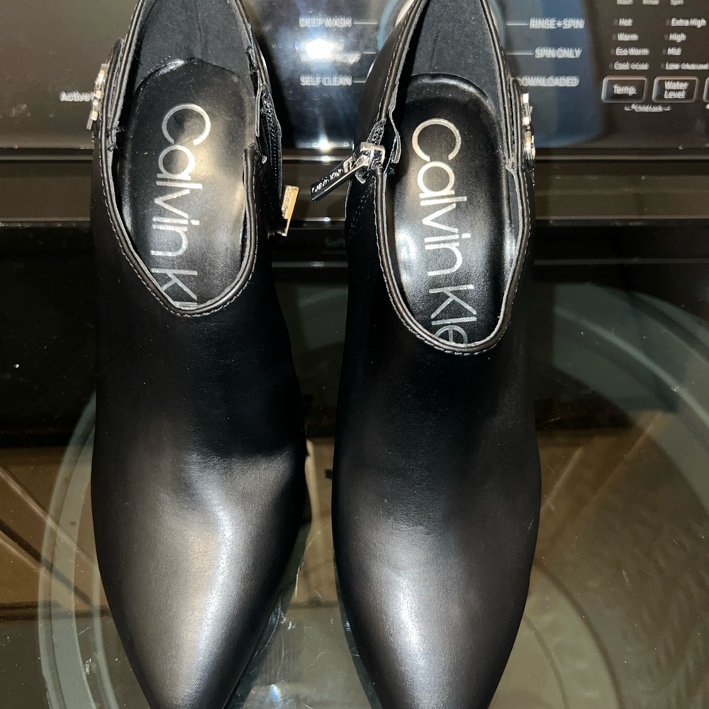Calvin Klein Sleek Black Heels